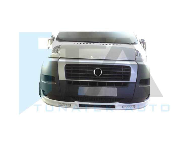 2007-2013 Front Bumper Spoiler With LED (Slim)