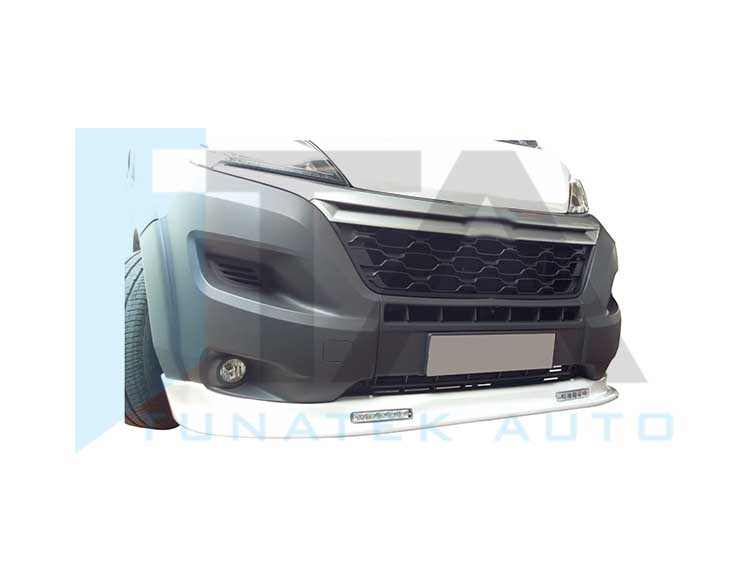 2014- Front Bumper Spoiler With LED (Slim)