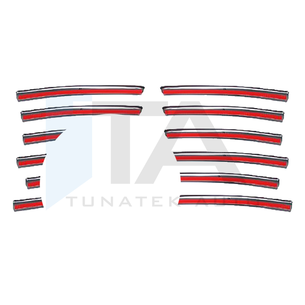 1995-2000 - Front Grille - 12 Pcs