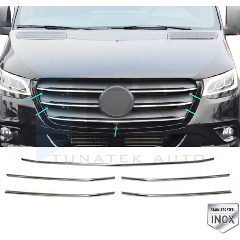 >2018 - Front Grille - 5 Pcs