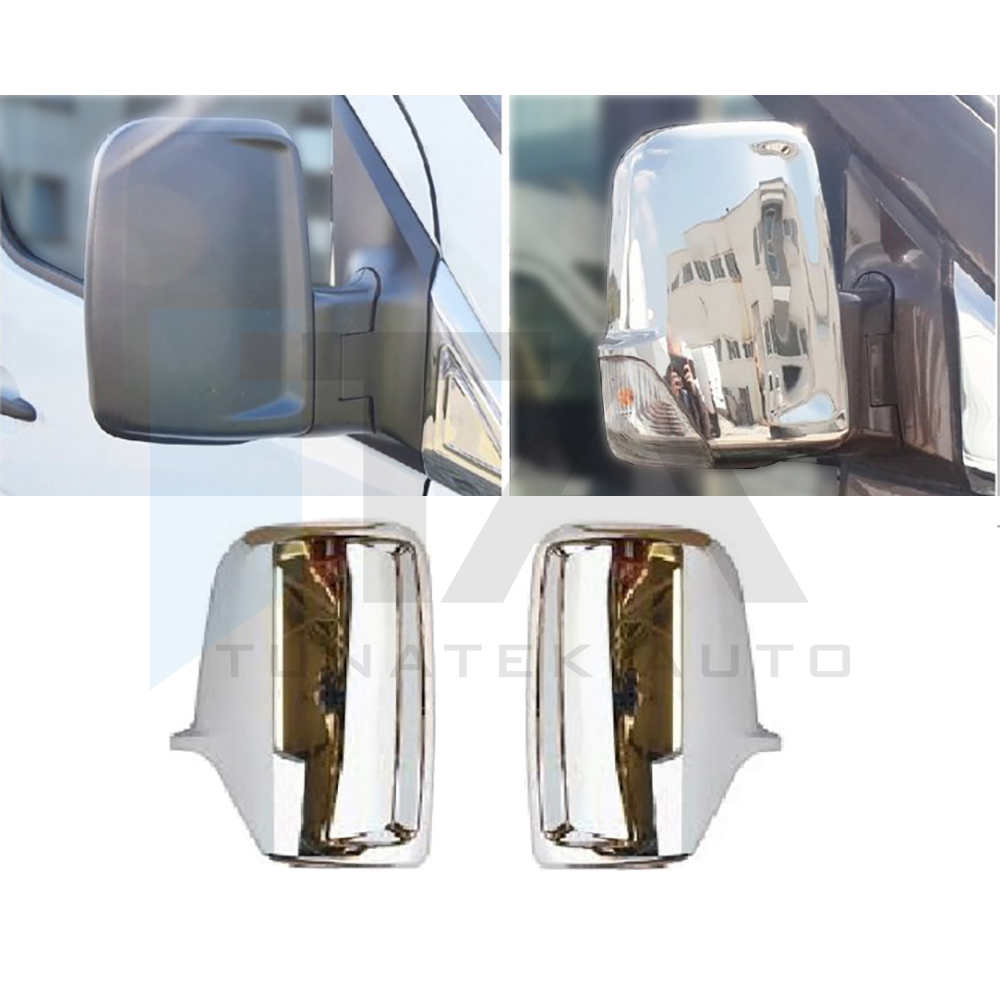 2006-2018 - Mirror Cover (ABS Chrome) - 2 Pcs