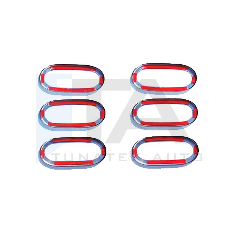 2006-2018 - Side Reflector Frame - 6 Pcs