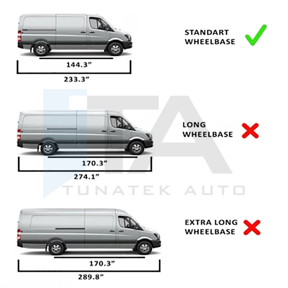 2006-2018 - Side Door Trim (Long Chassis) - 10 Pcs