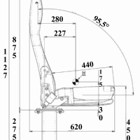 SWIVEL AMBULANCE SEAT
