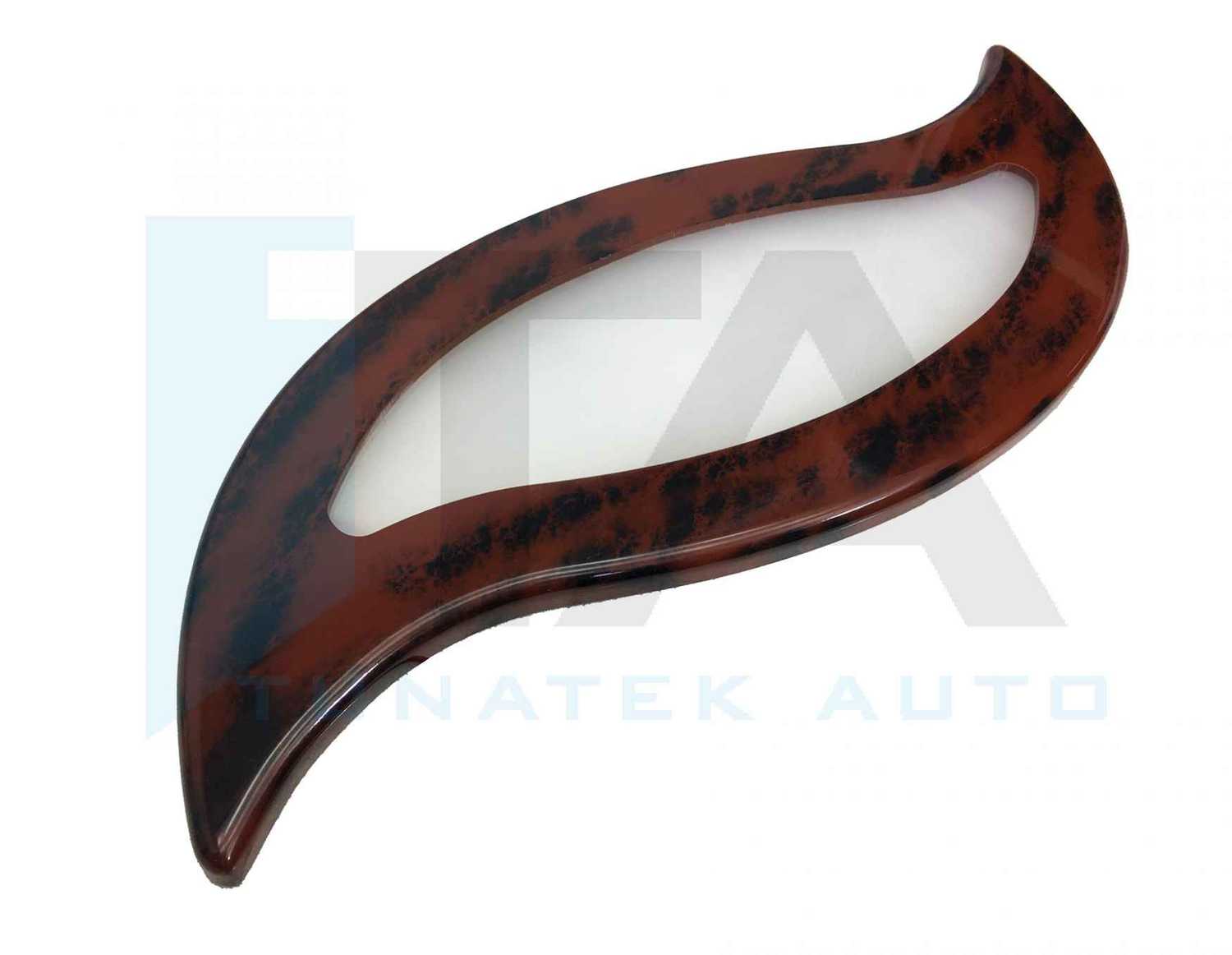 S LAMP MAHOGANY