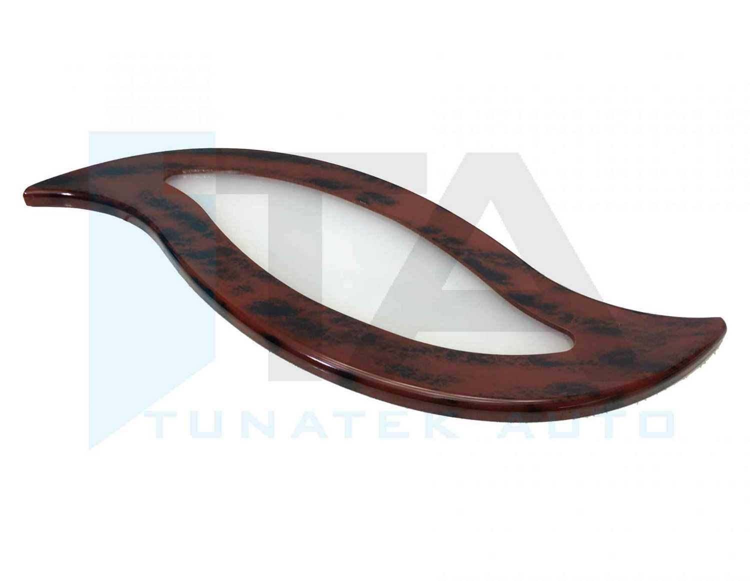 S LAMP MAHOGANY