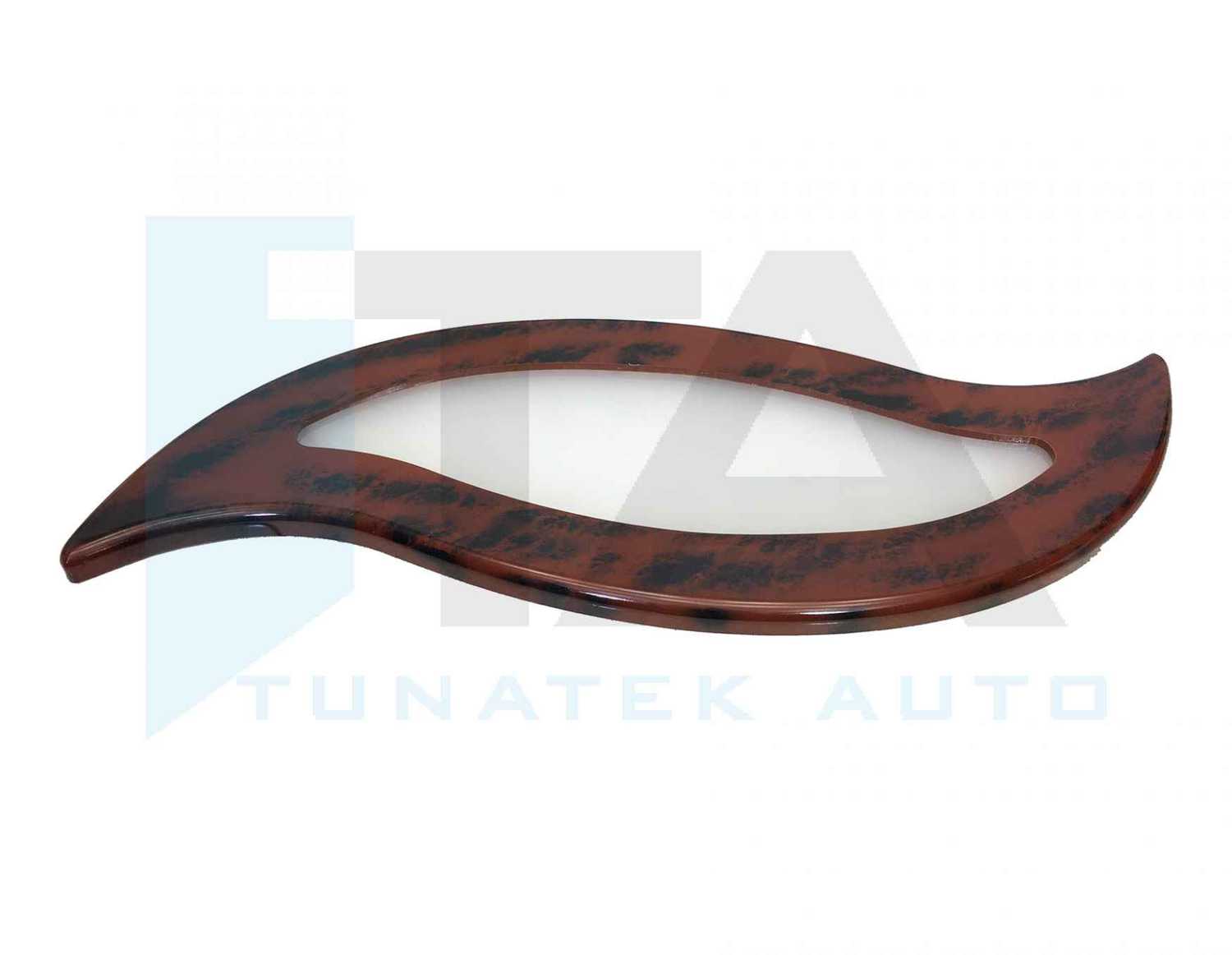 S LAMP MAHOGANY