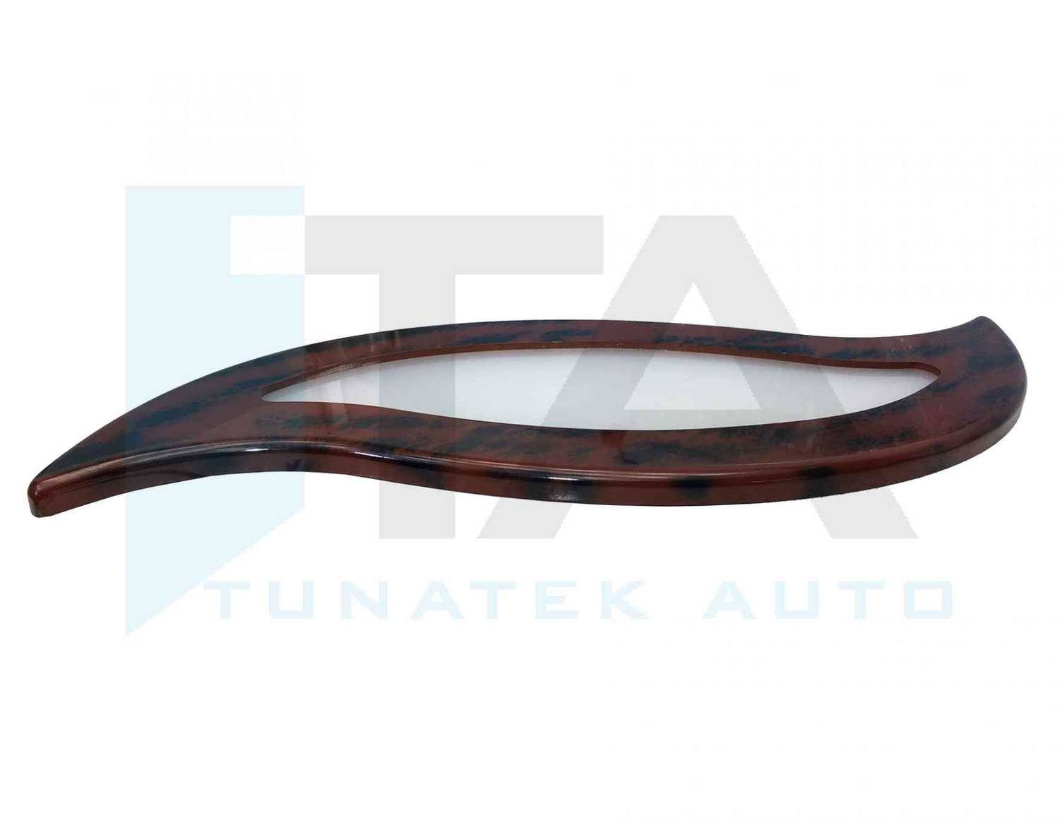 S LAMP MAHOGANY