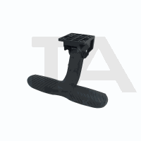 FOOT REST SINGLE LEVEL / WITHOUT BRAKE