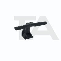 FOOT REST SINGLE LEVEL / WITHOUT BRAKE
