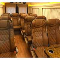 PLEATED CURTAIN SET WITH RAIL