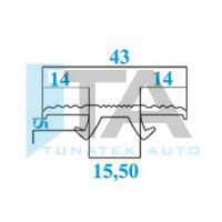Seat Rail Filling Rubber